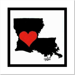 Louisiana Love Posters and Art